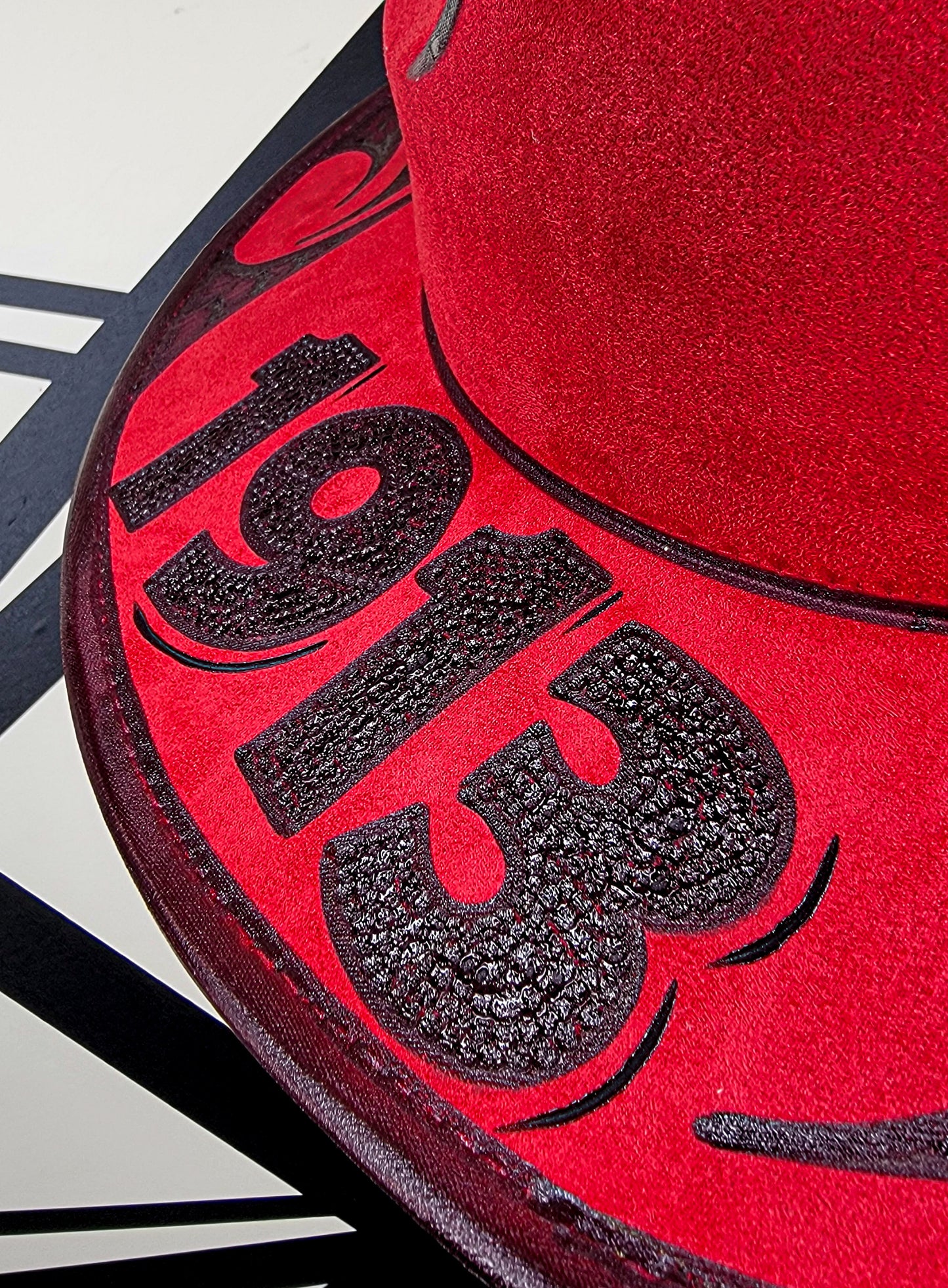 Crimson Delta Sigma Theta Fedora