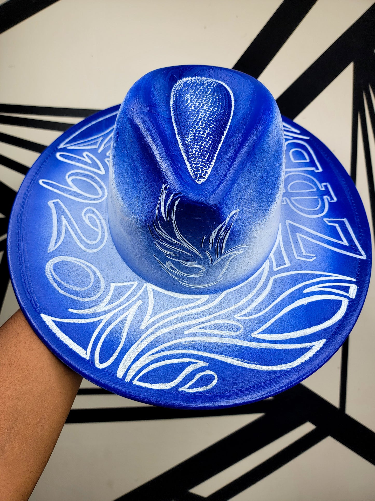 Zeta Phi Beta Custom Fedora