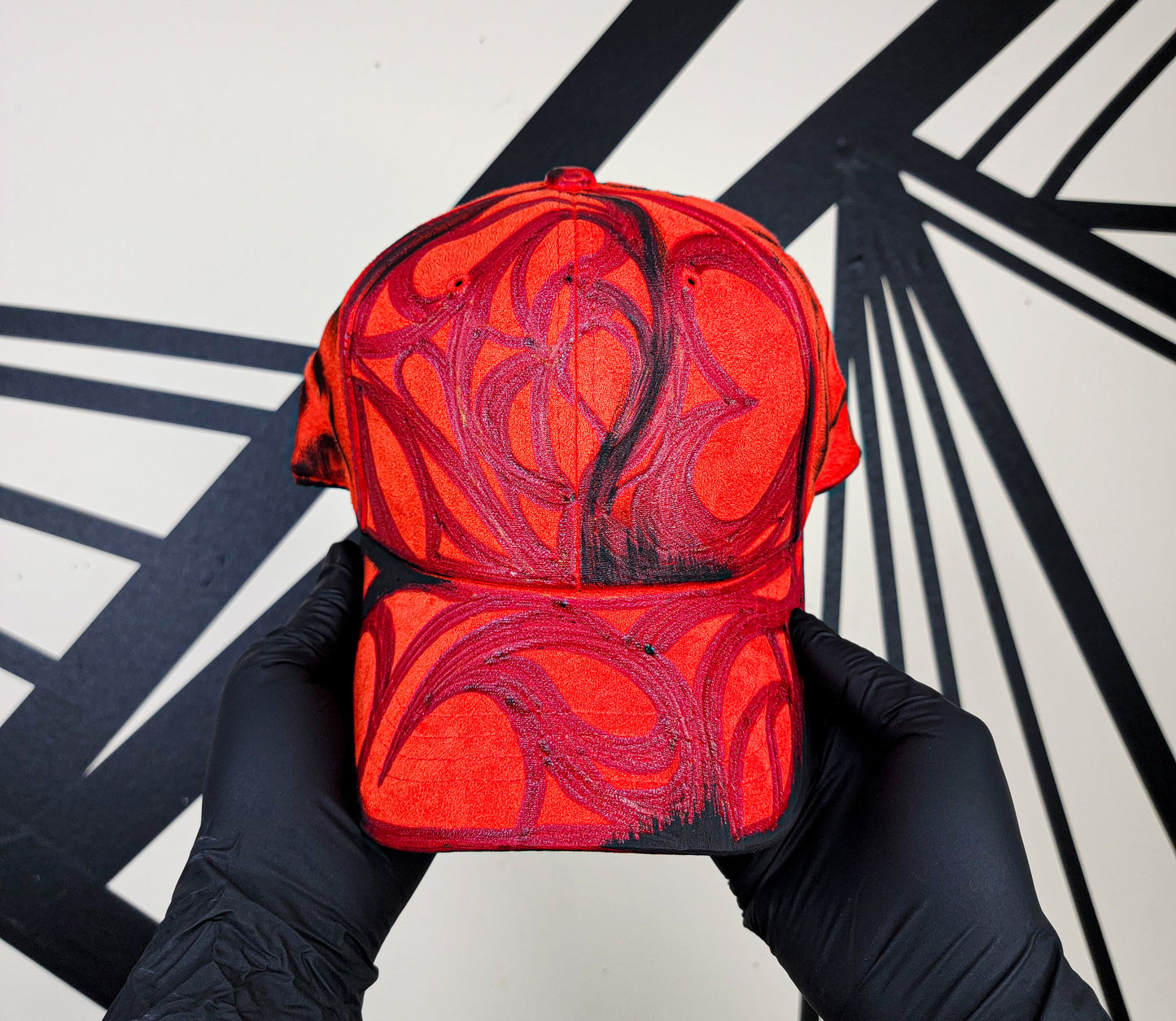 Deep Neon/Black Baseball Cap