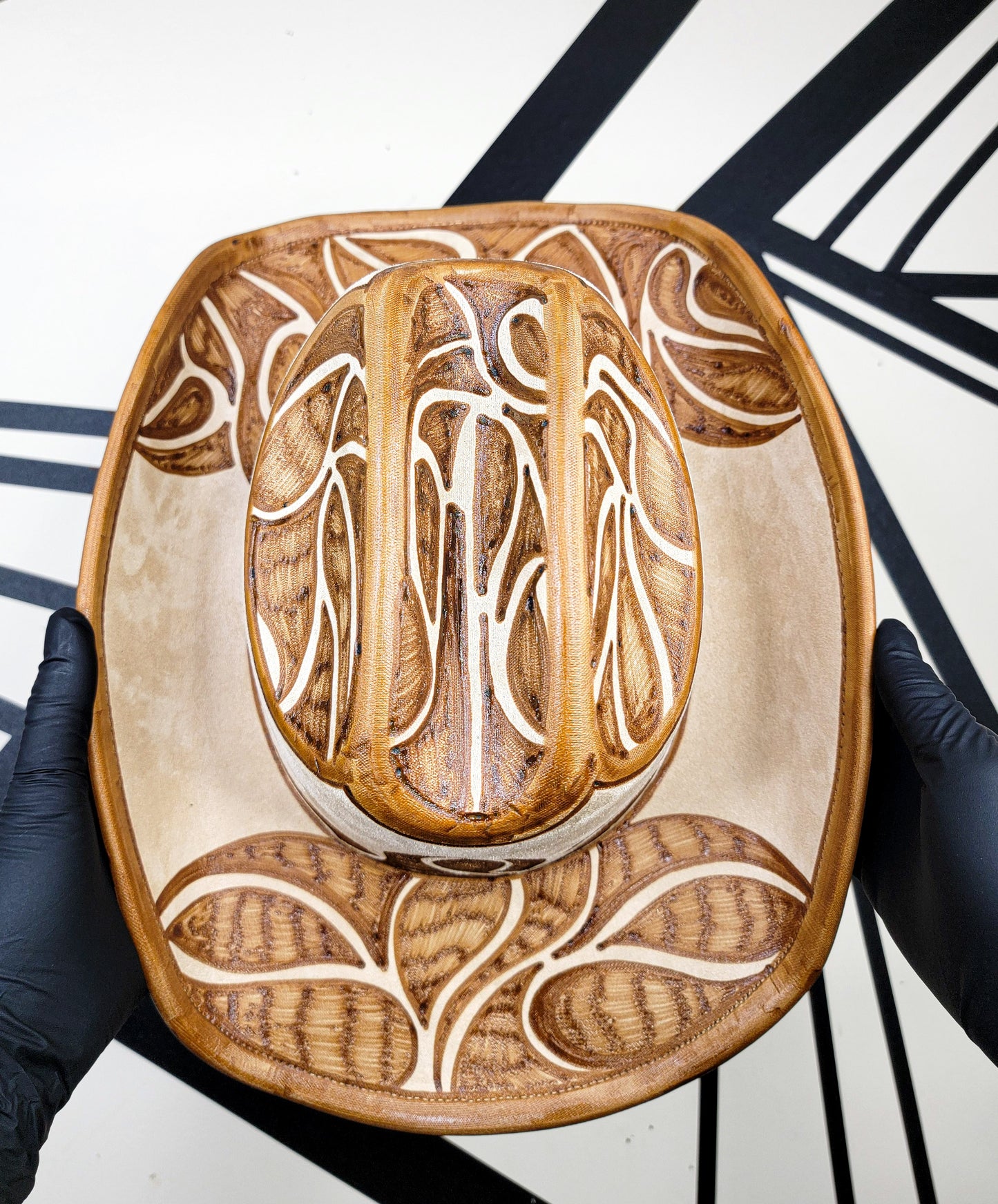 Cream Wide Brim Cowboy Hat