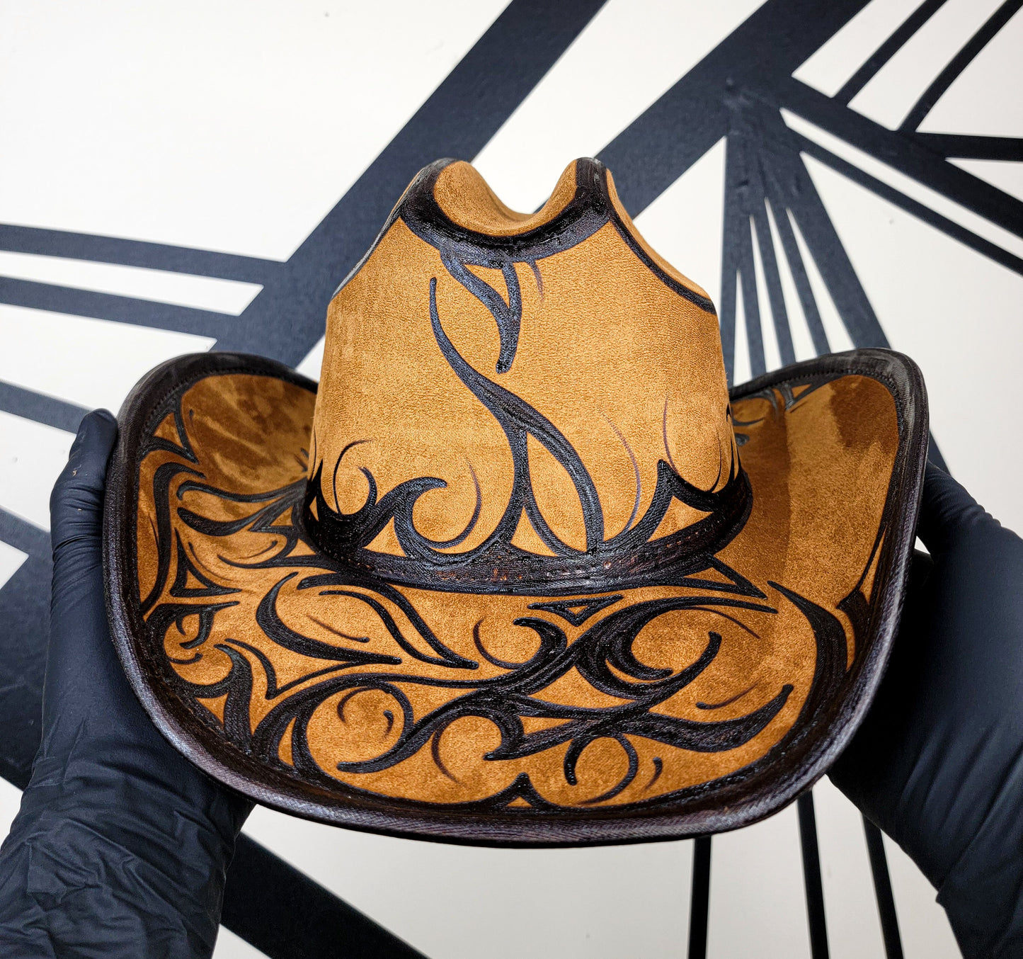 Wide Brim Cowboy Hat