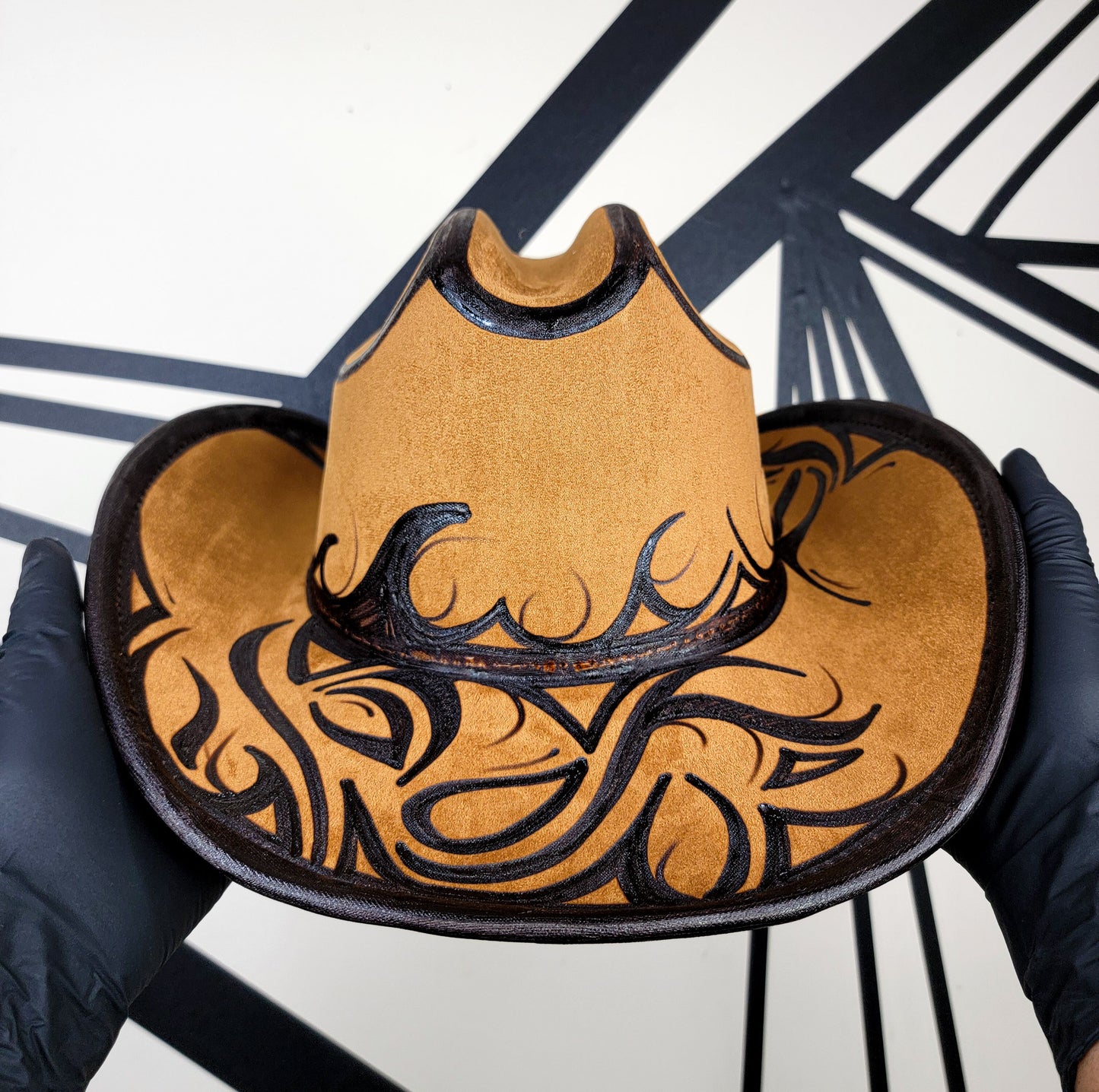 Wide Brim Cowboy Hat
