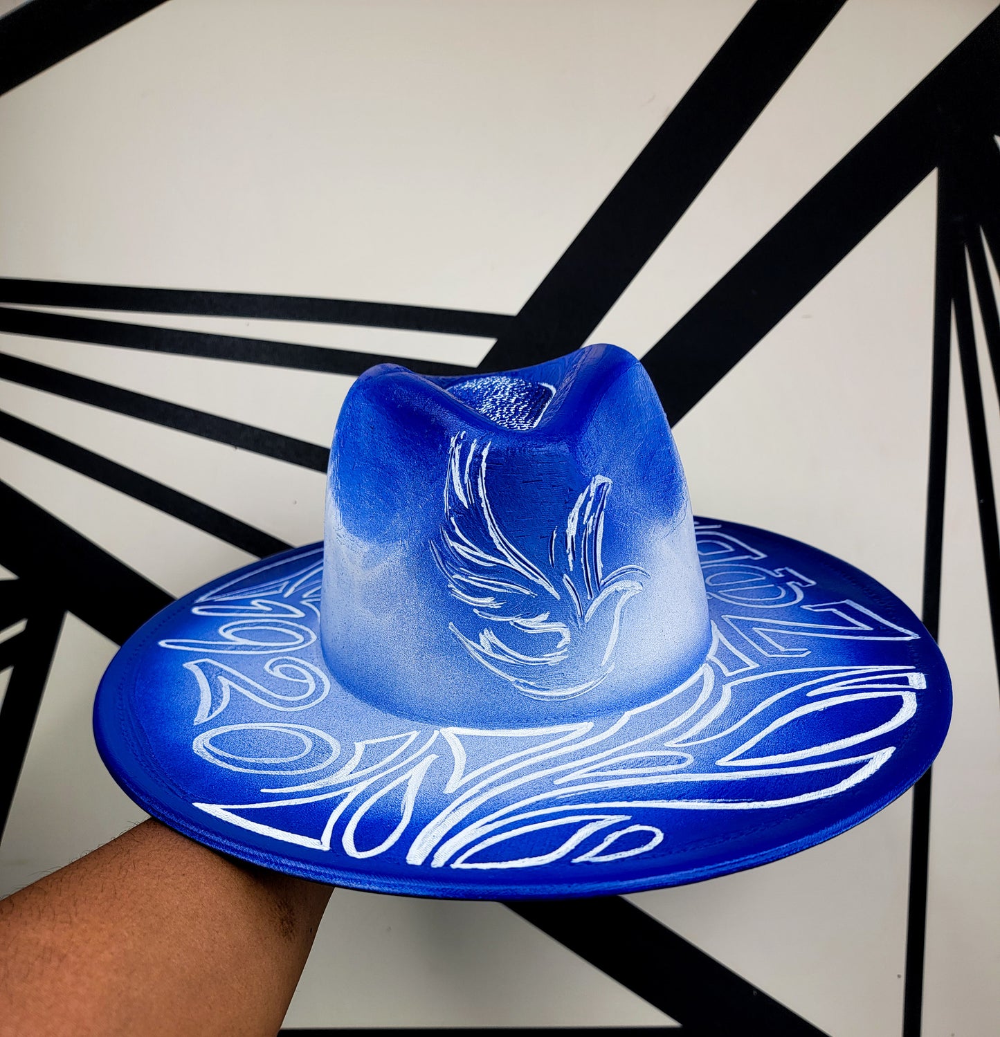 Zeta Phi Beta Custom Fedora