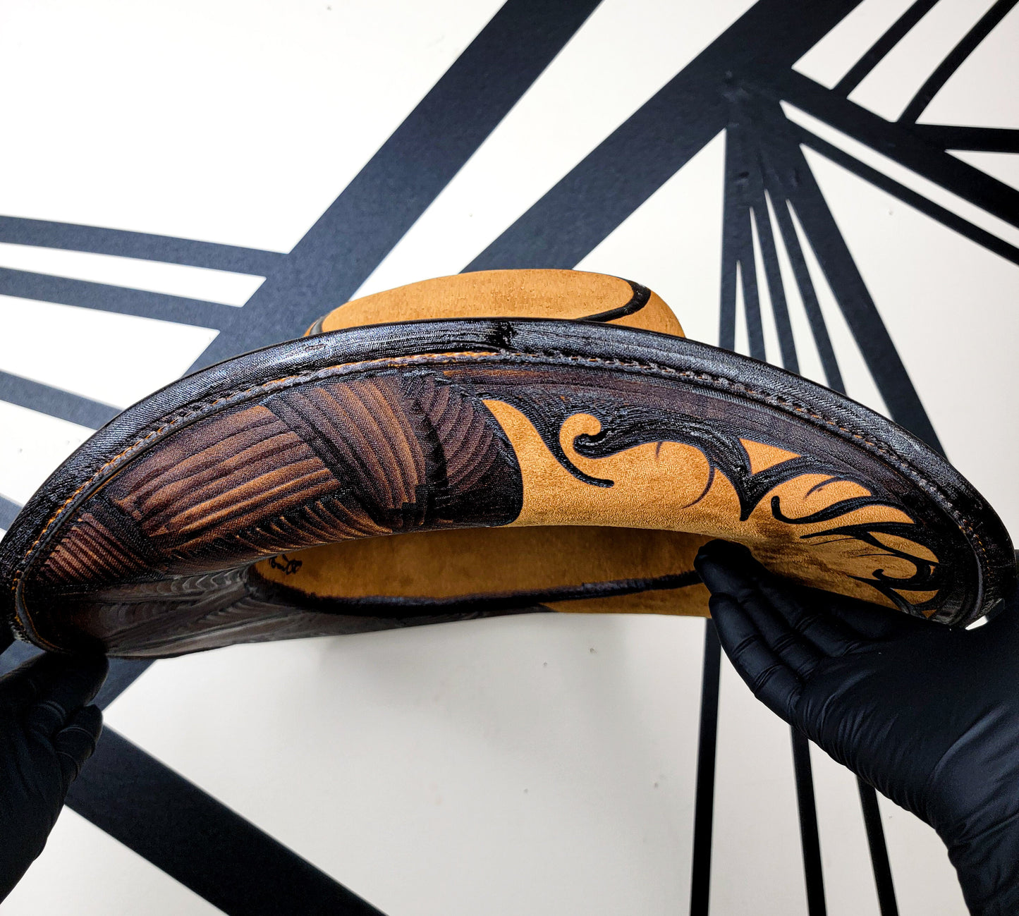 Wide Brim Cowboy Hat