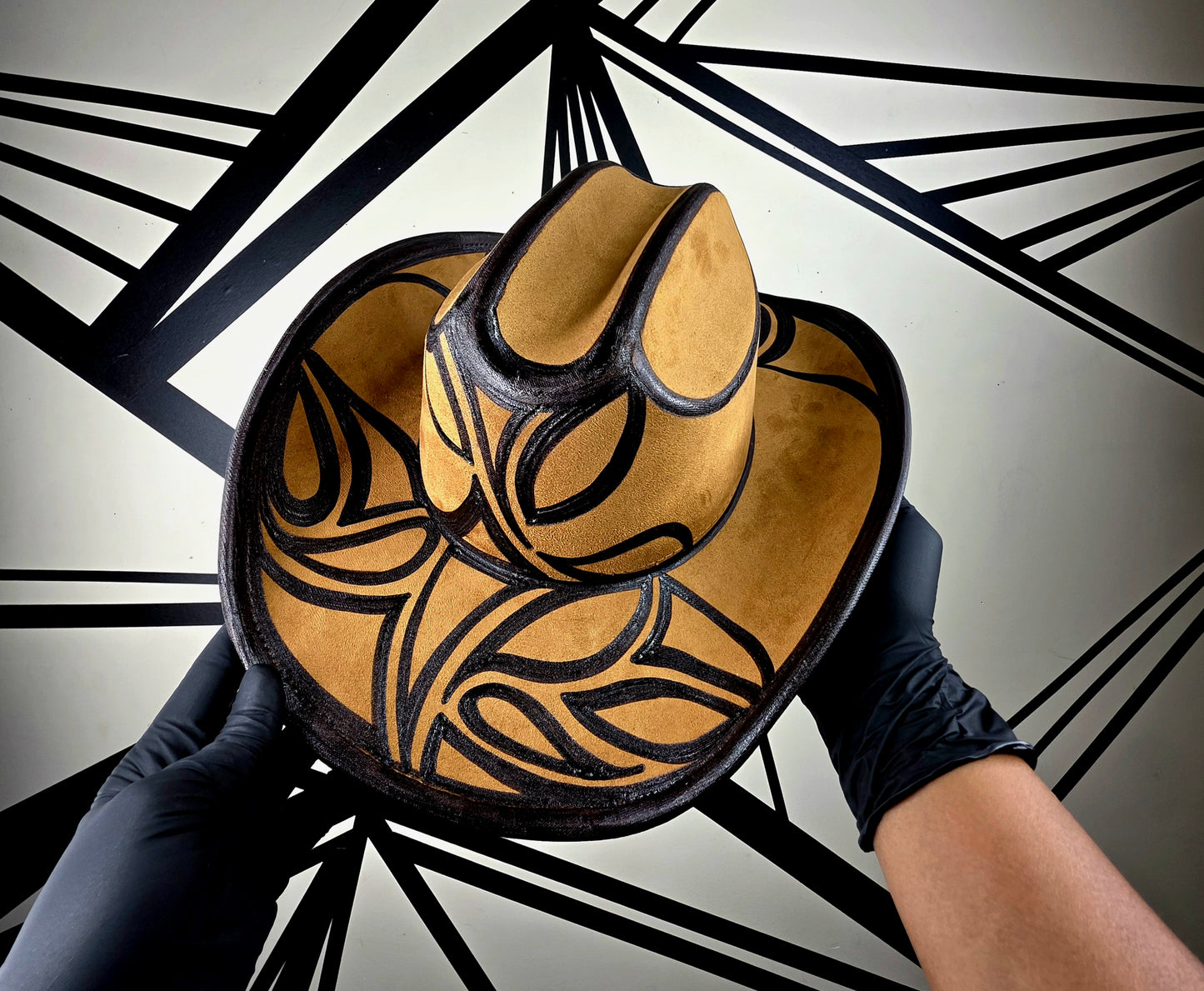 Wide Brim Cowboy Hat