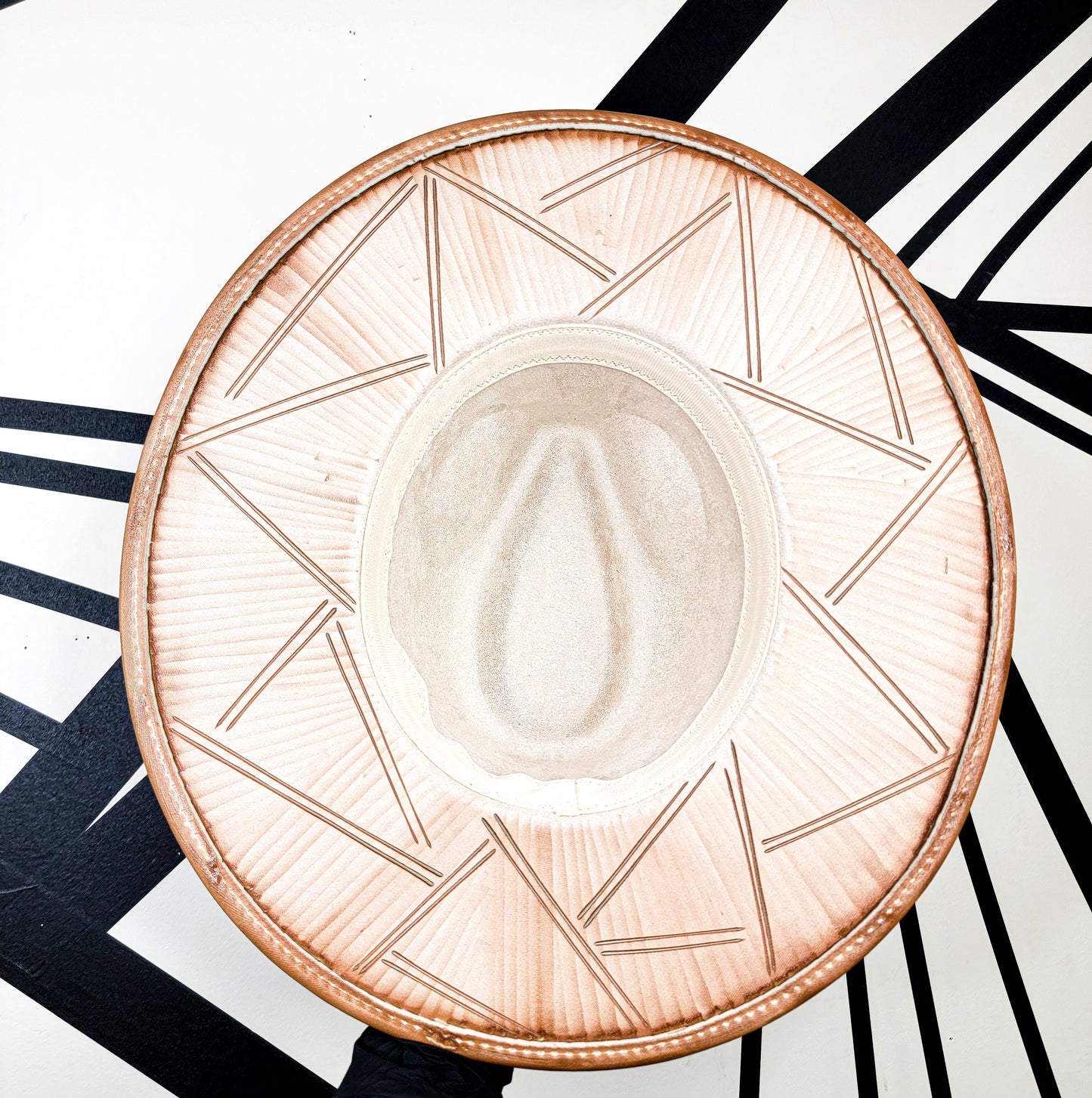 Cream Delta Sigma Theta Fedora