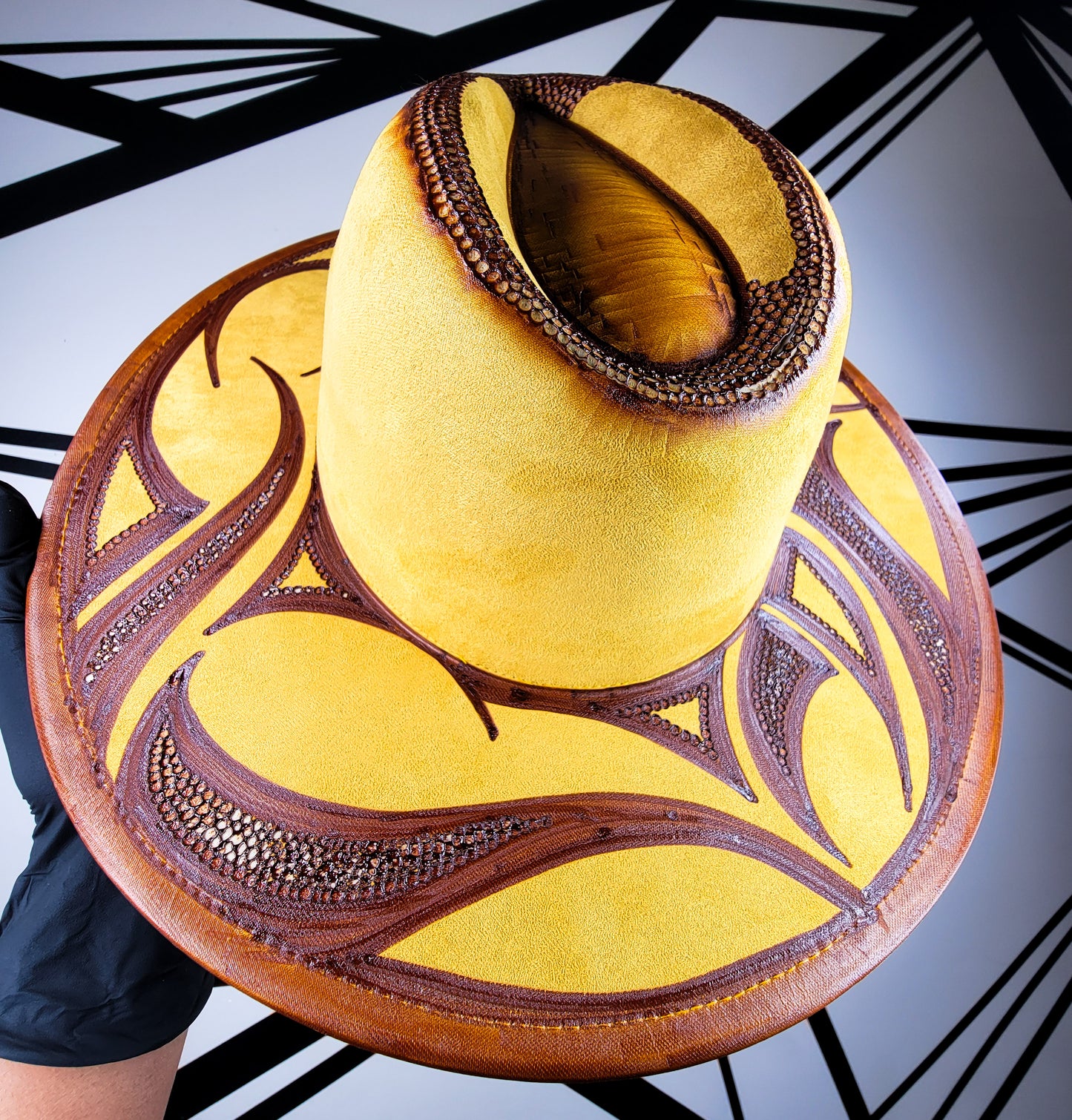 Marigold Wide Brim Fedora
