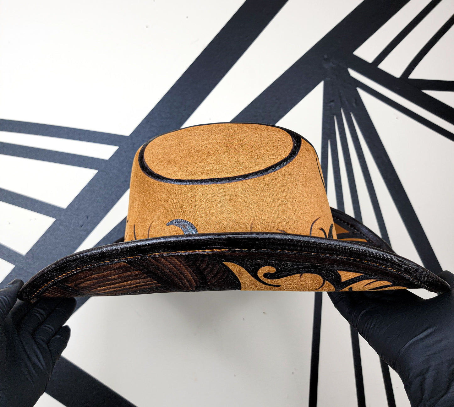 Wide Brim Cowboy Hat