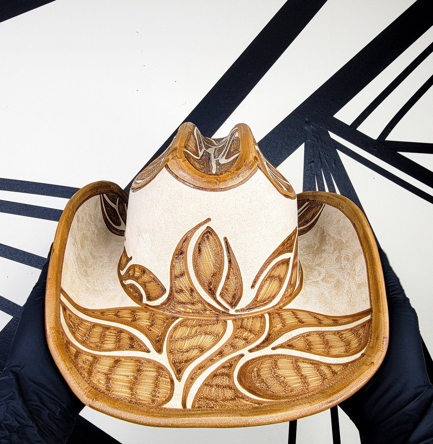 Cream Wide Brim Cowboy Hat