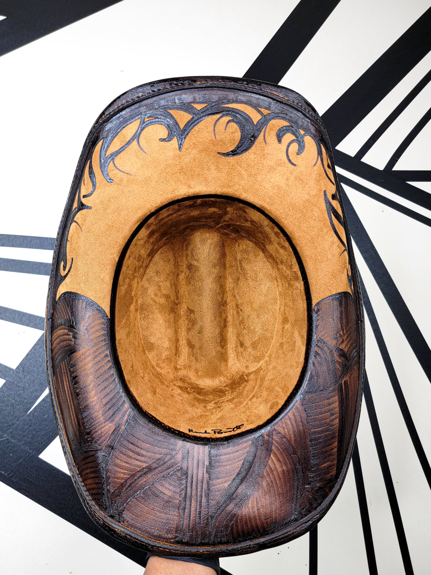 Wide Brim Cowboy Hat