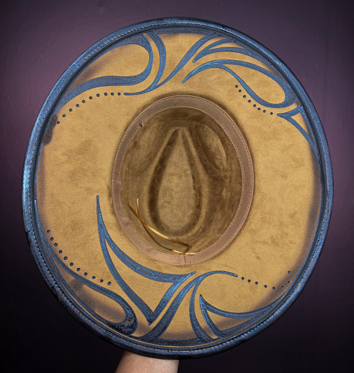 Torched Wheat Wide Brim Fedora III