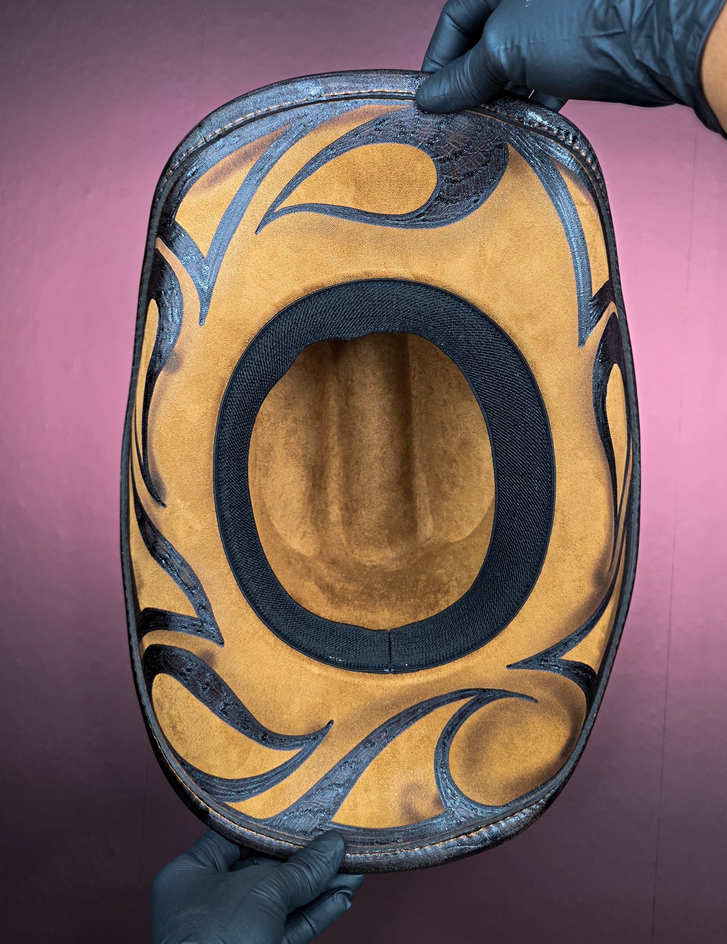 Torched Wheat Wide Brim Cowboy Hat