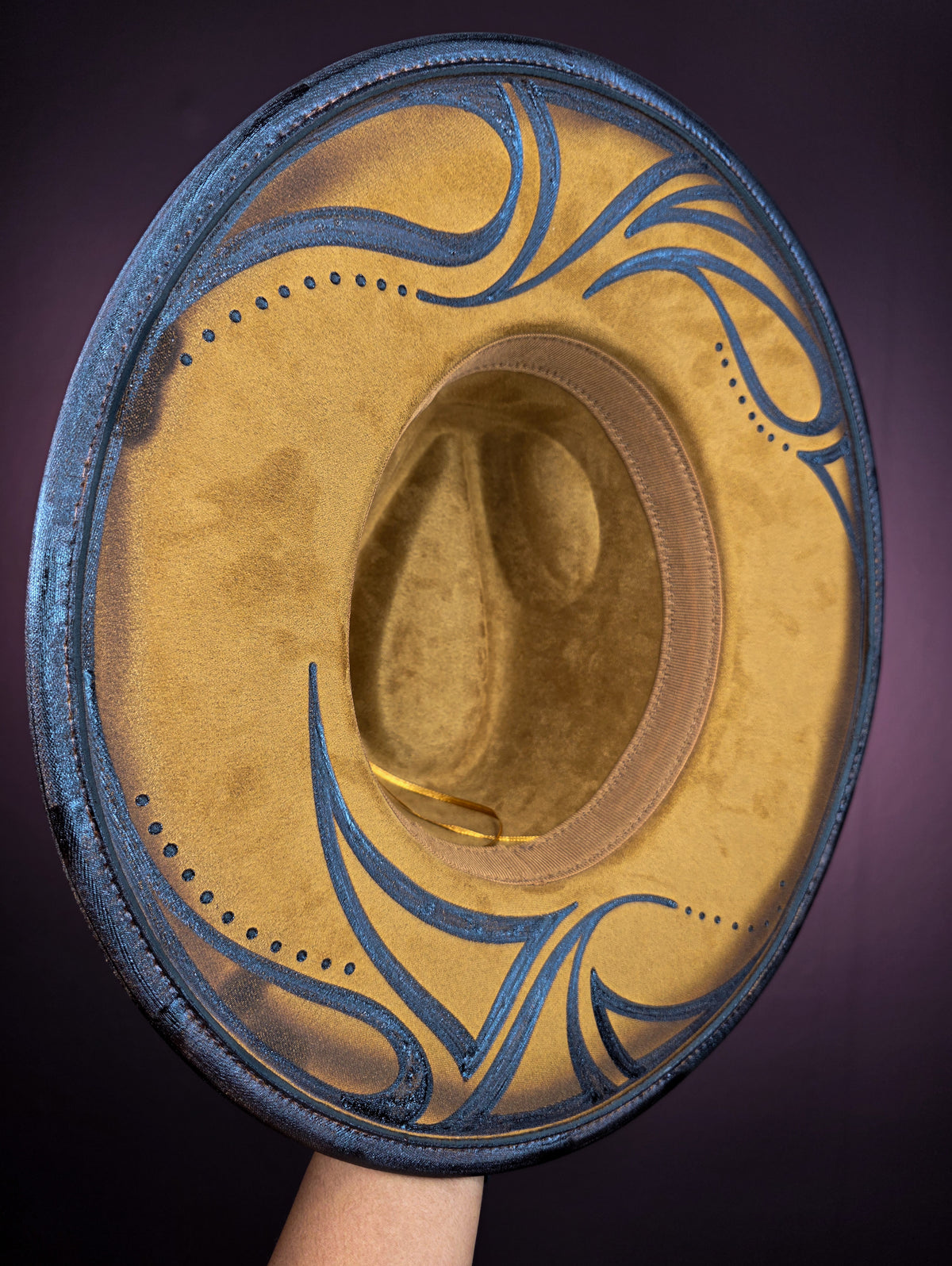 Torched Wheat Wide Brim Fedora III