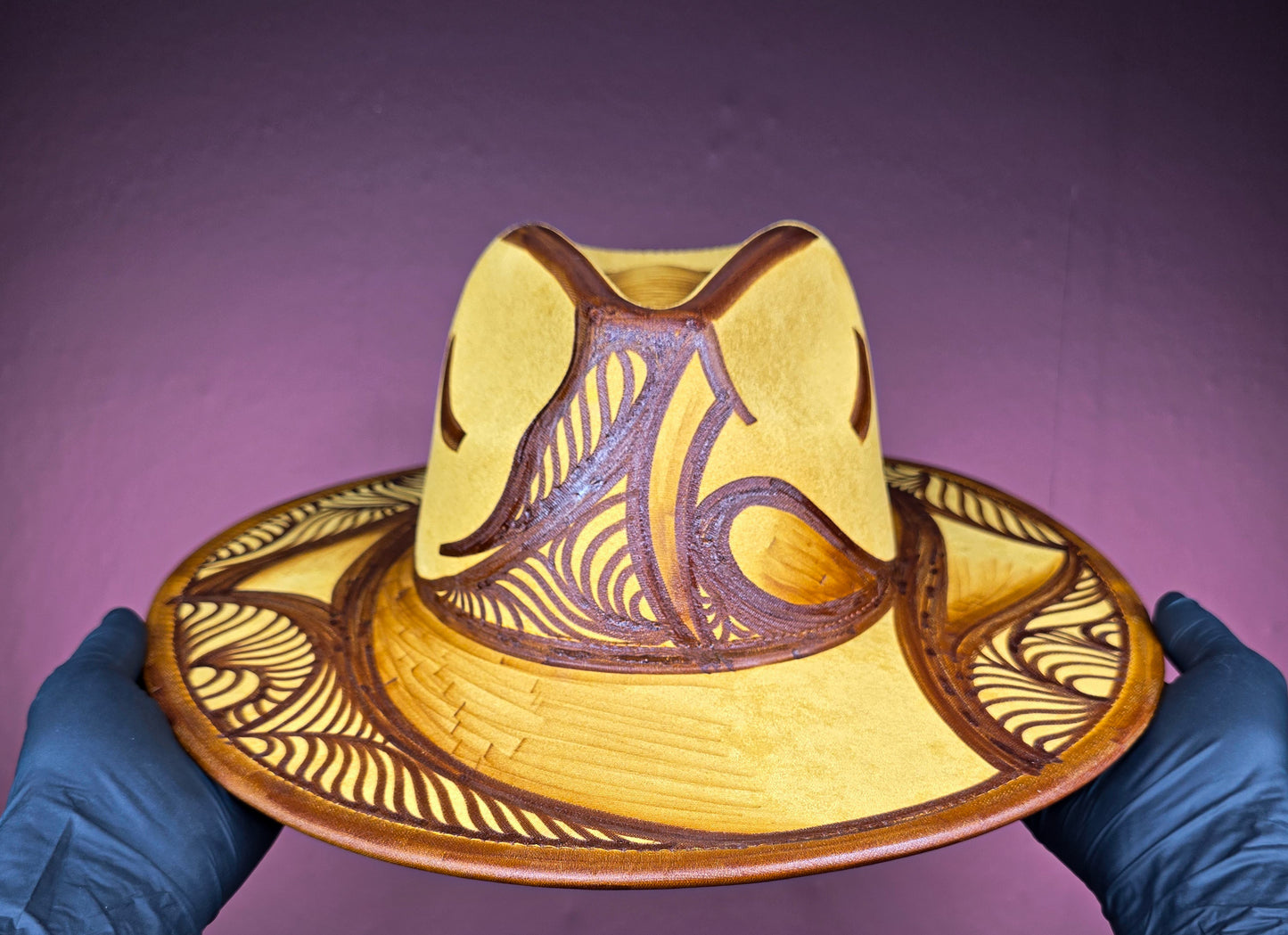 Marigold Wide Brim Fedora
