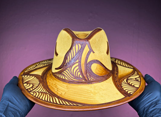 Marigold Wide Brim Fedora