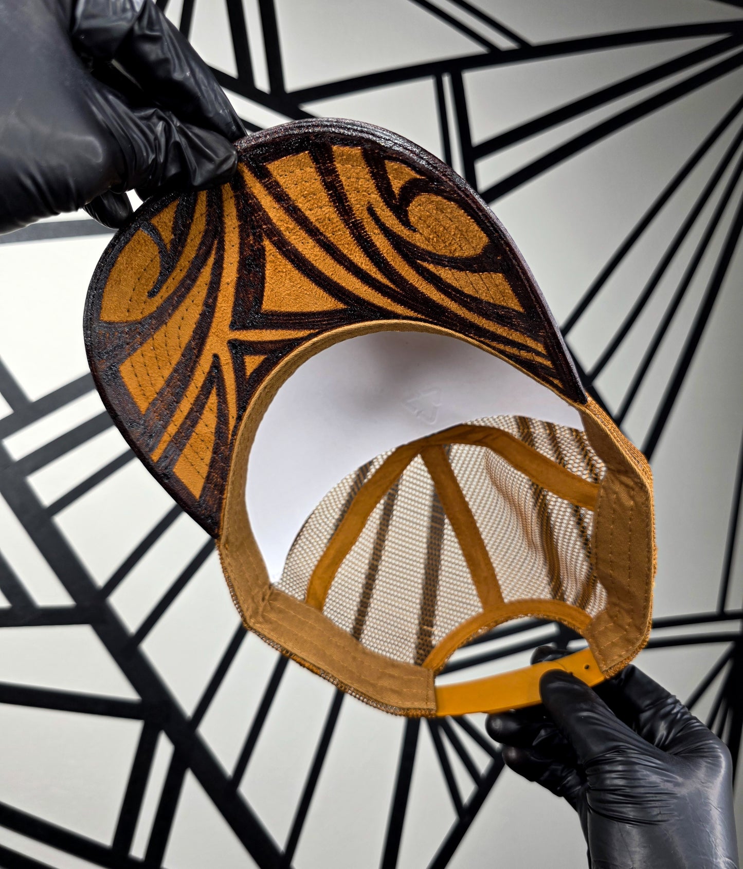 Wheat Trucker Mesh Snapback