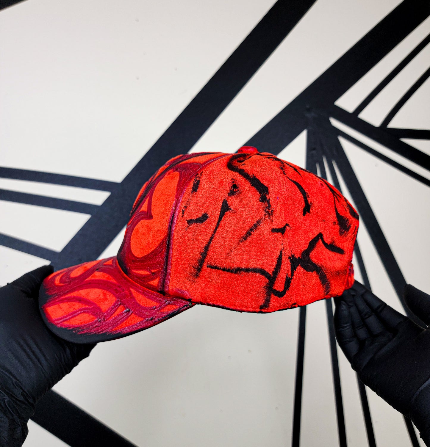 Deep Neon/Black Baseball Cap