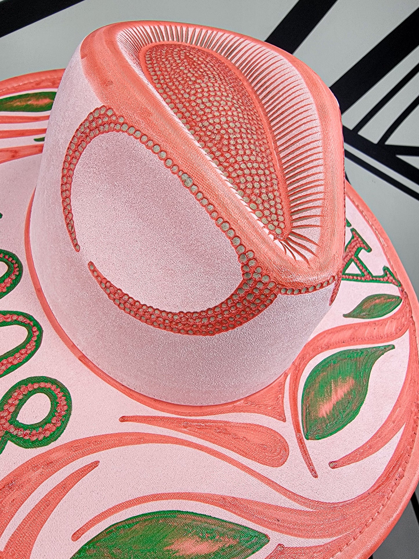 Alpha Kappa Alpha Wide Brim Fedora