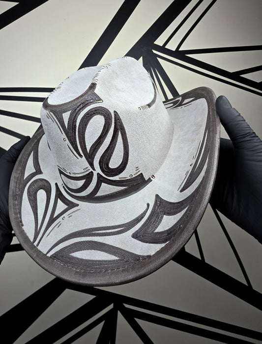 Pewter Gray Standard Brim Cowboy Hat