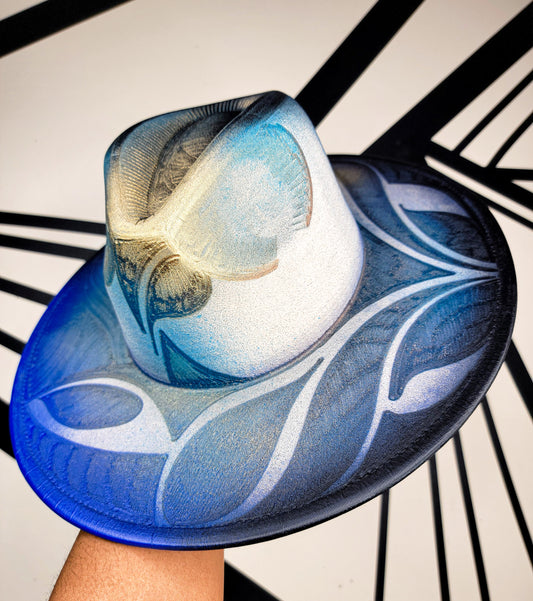 Peacock Wide Brim Fedora 4