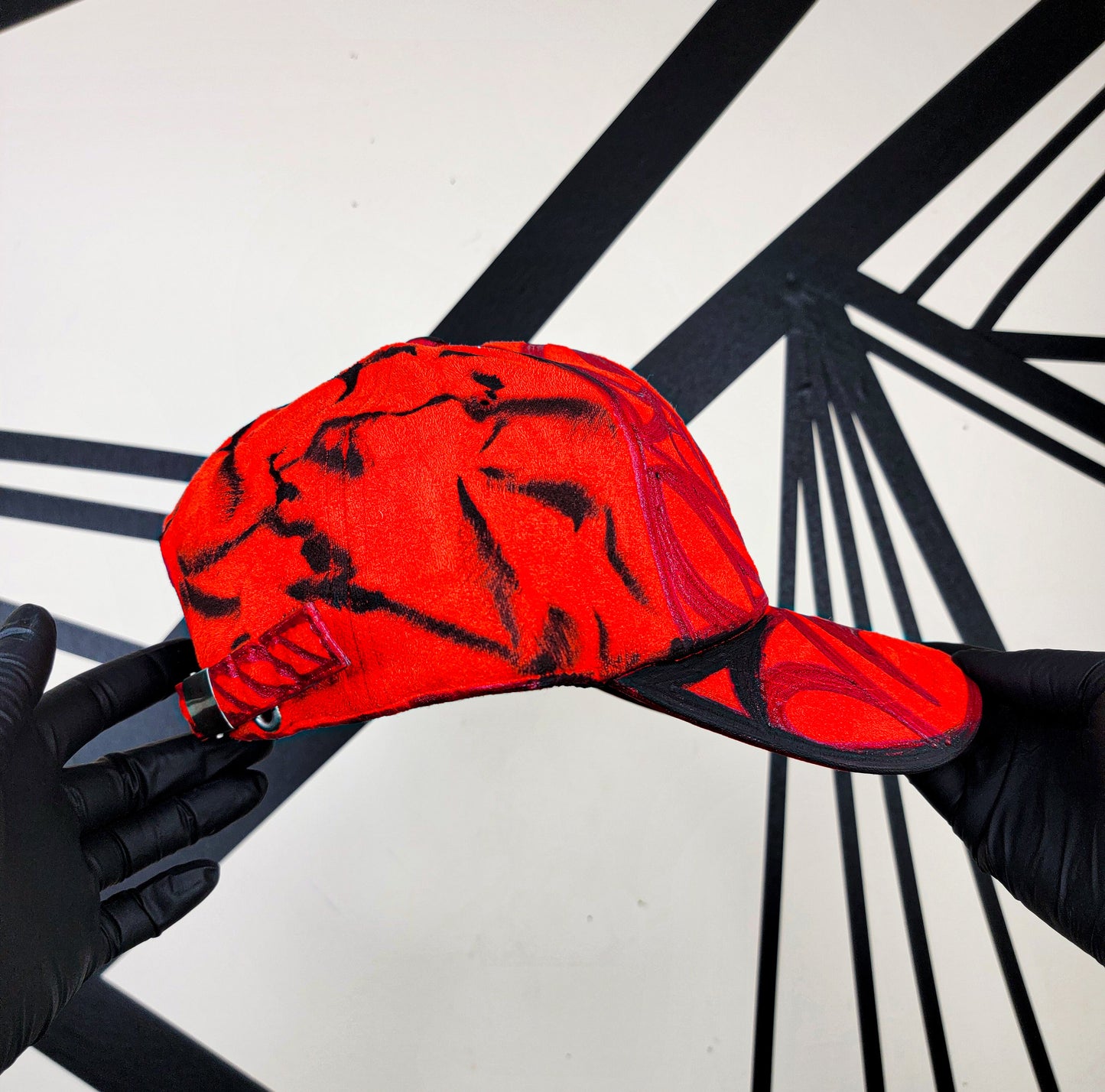 Deep Neon/Black Baseball Cap