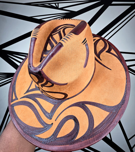 Wheat Wide Brim Fedora