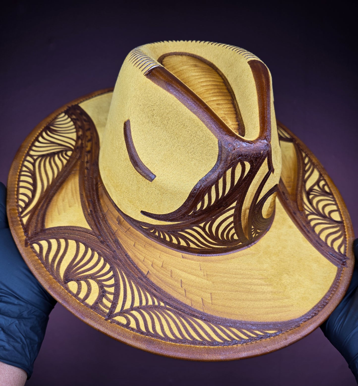 Marigold Wide Brim Fedora