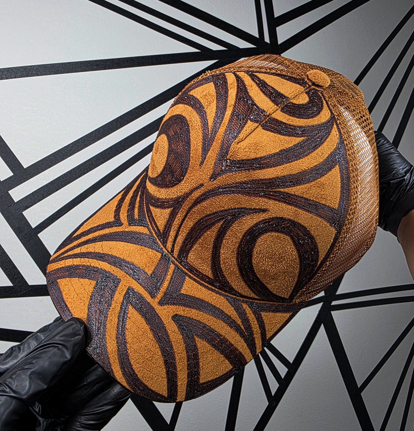 Wheat Trucker Mesh Snapback