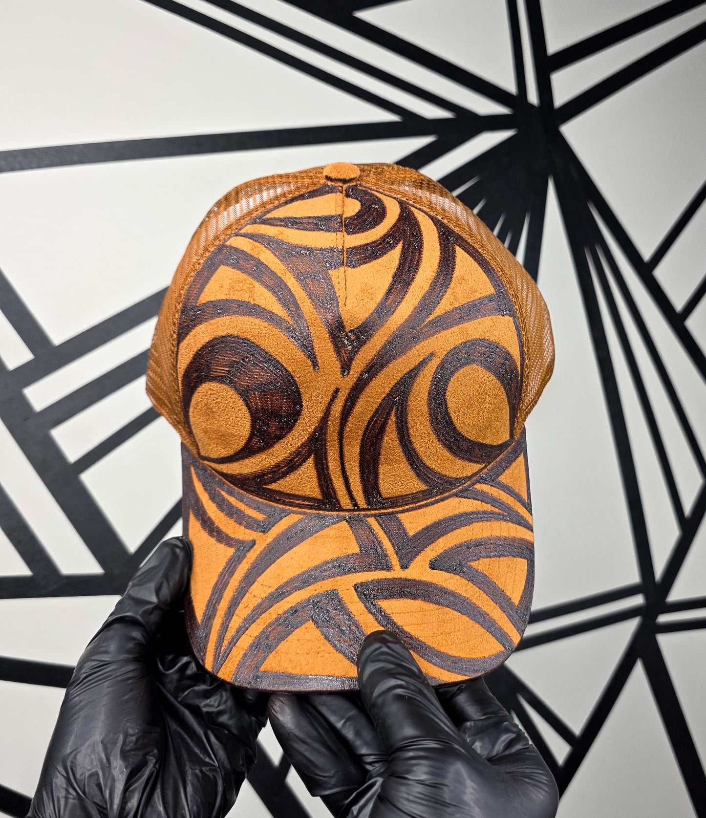 Wheat Trucker Mesh Snapback