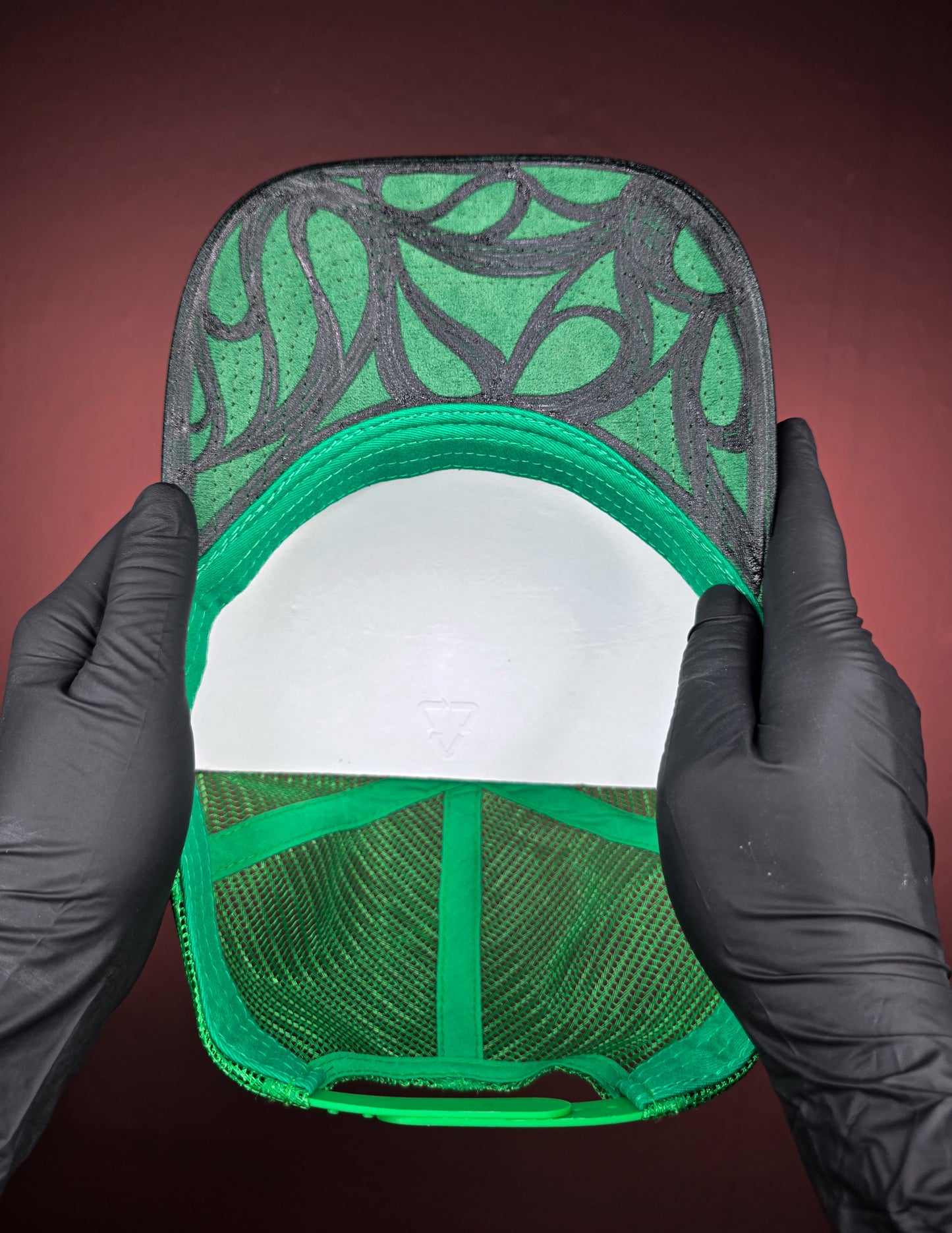 Green Trucker Mesh Snapback
